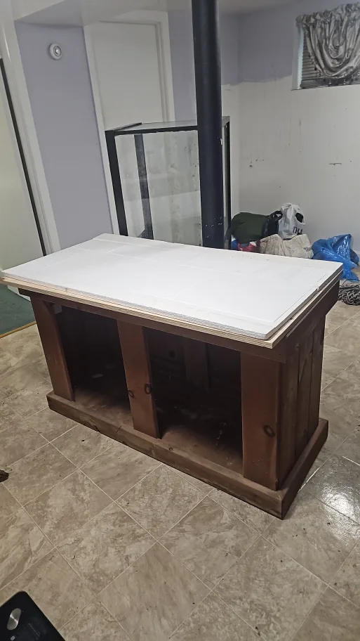 75 gallon Aquarium Tank, led light and Stand image indicator(4)