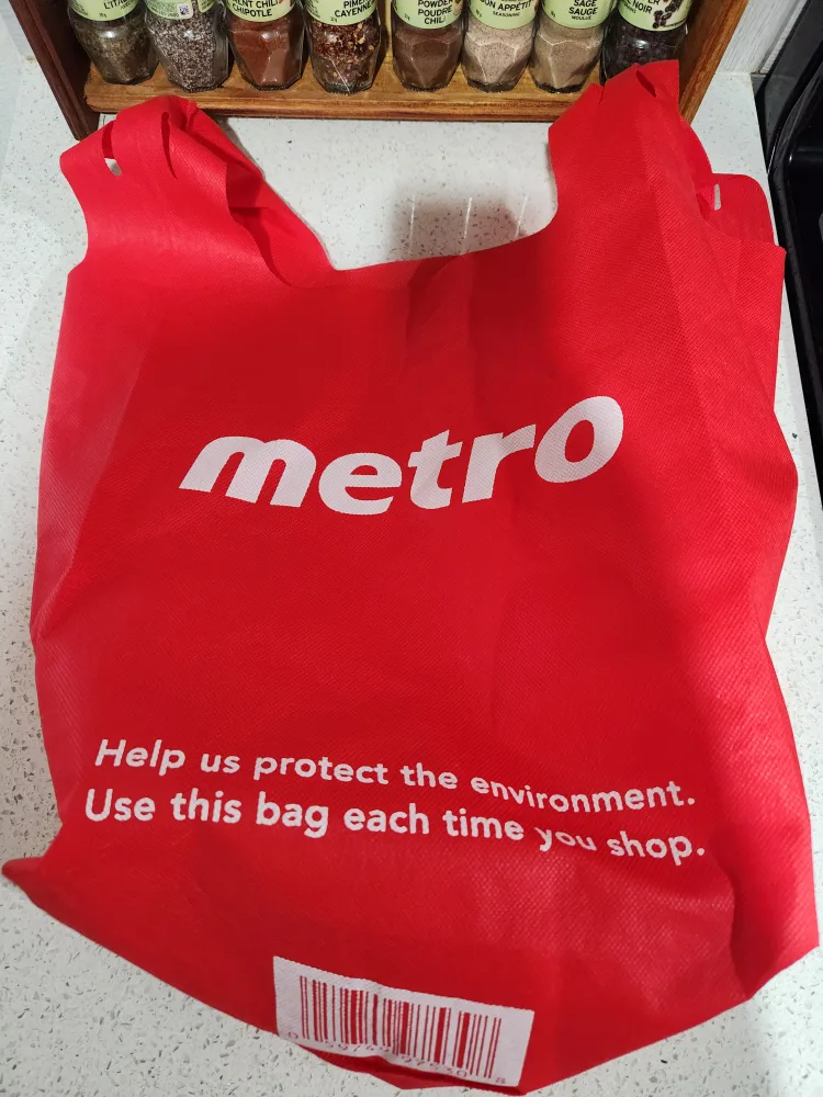 Metro Reusable Shopping Bag #freecyc thumbnail