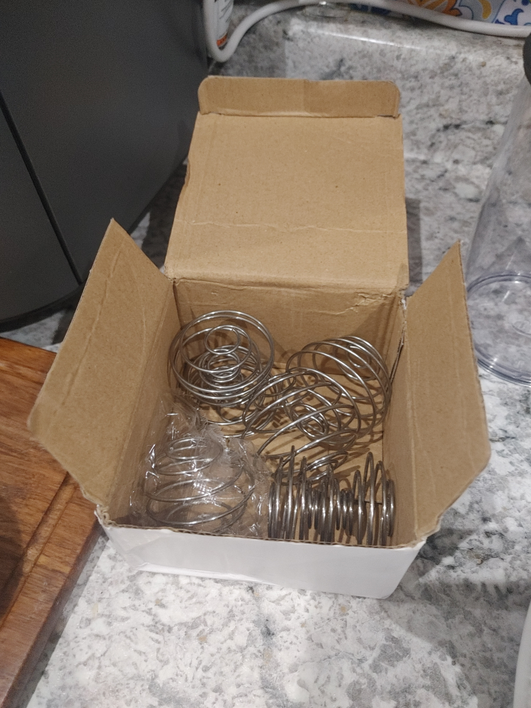 New Protein Shaker Mixer Spring Whisk