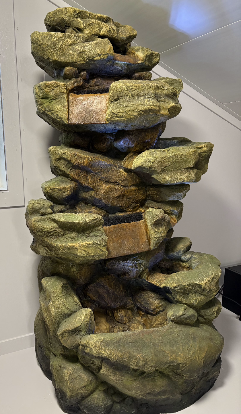 Stacked Rock Fountain