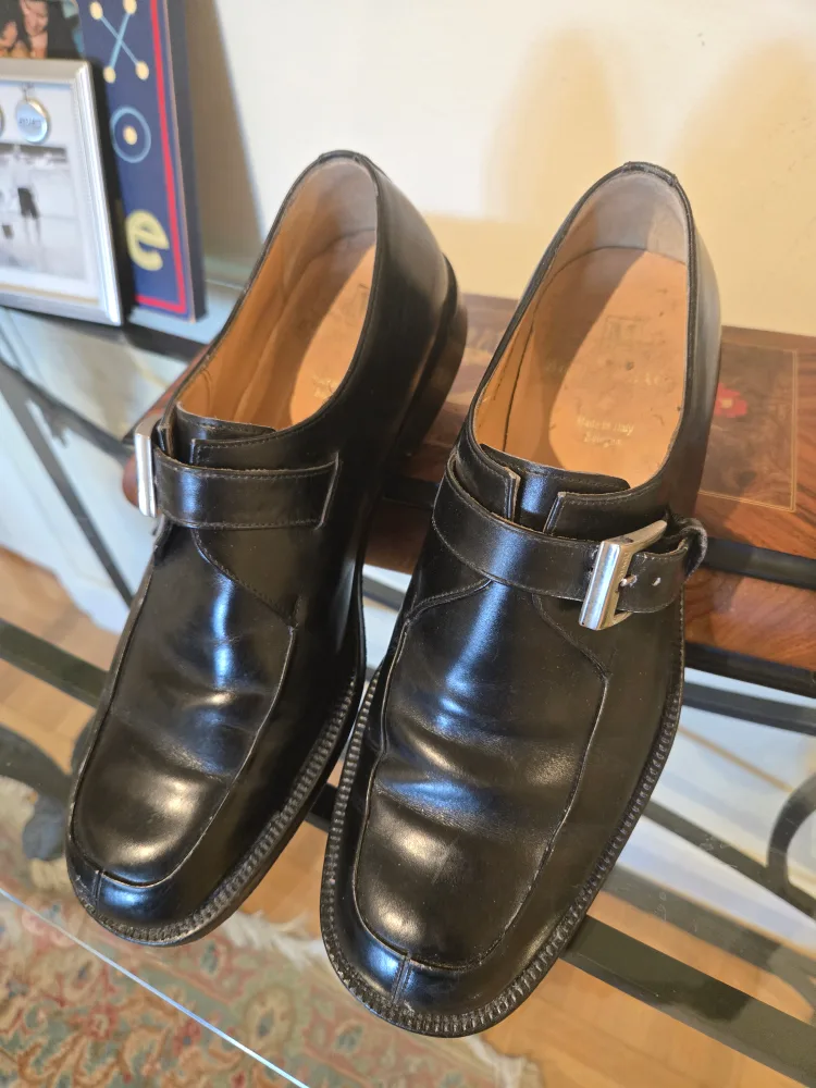 Bruno Magli Falkner buckle dress shoes- Sz 9 image indicator(2)