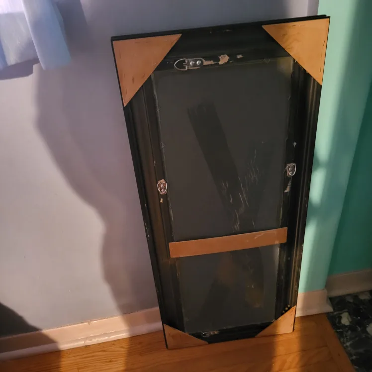 Framed Mirror 38 x 17 x 1 image indicator(2)