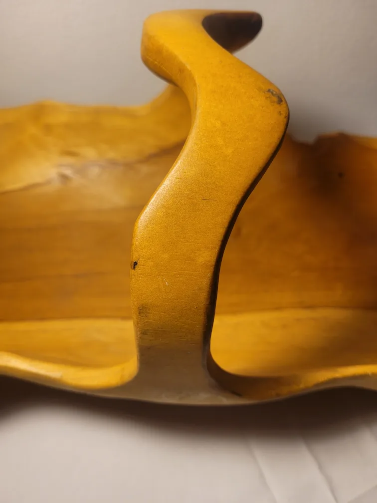 Wooden Serving Tray with Handle image indicator(3)