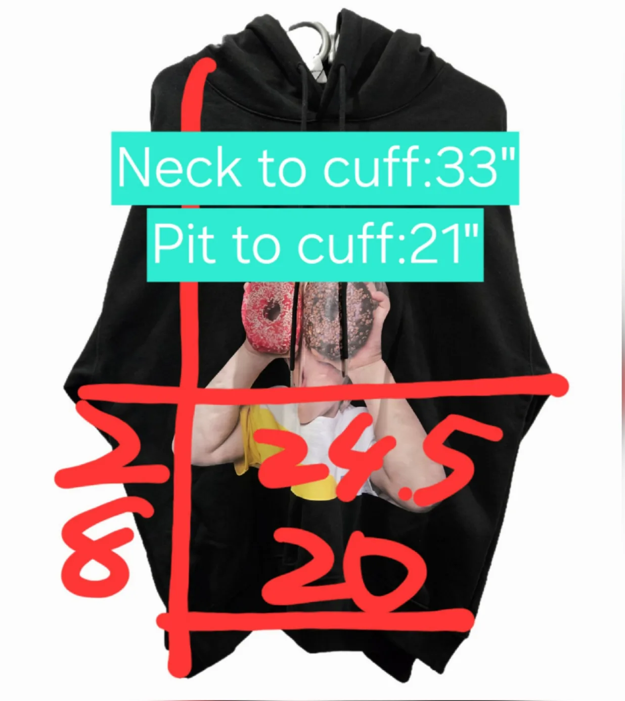 Unisex Acmé de La Vie ADLV Baby Face Hoodie Size Oversized S-L image indicator(2)