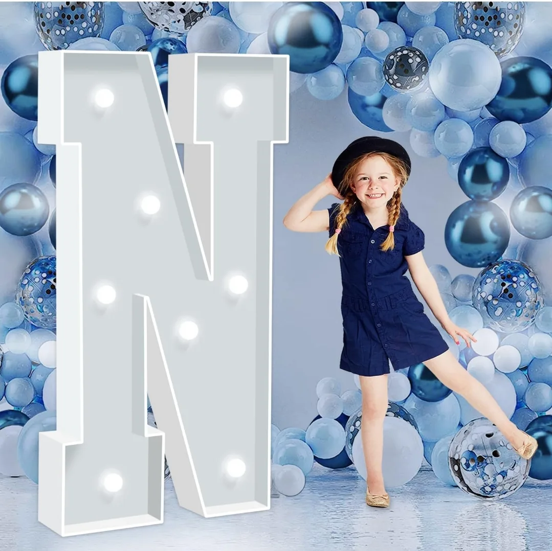 3FT Holitex Marquee Light Up Letter “N” – Cool White LED thumbnail