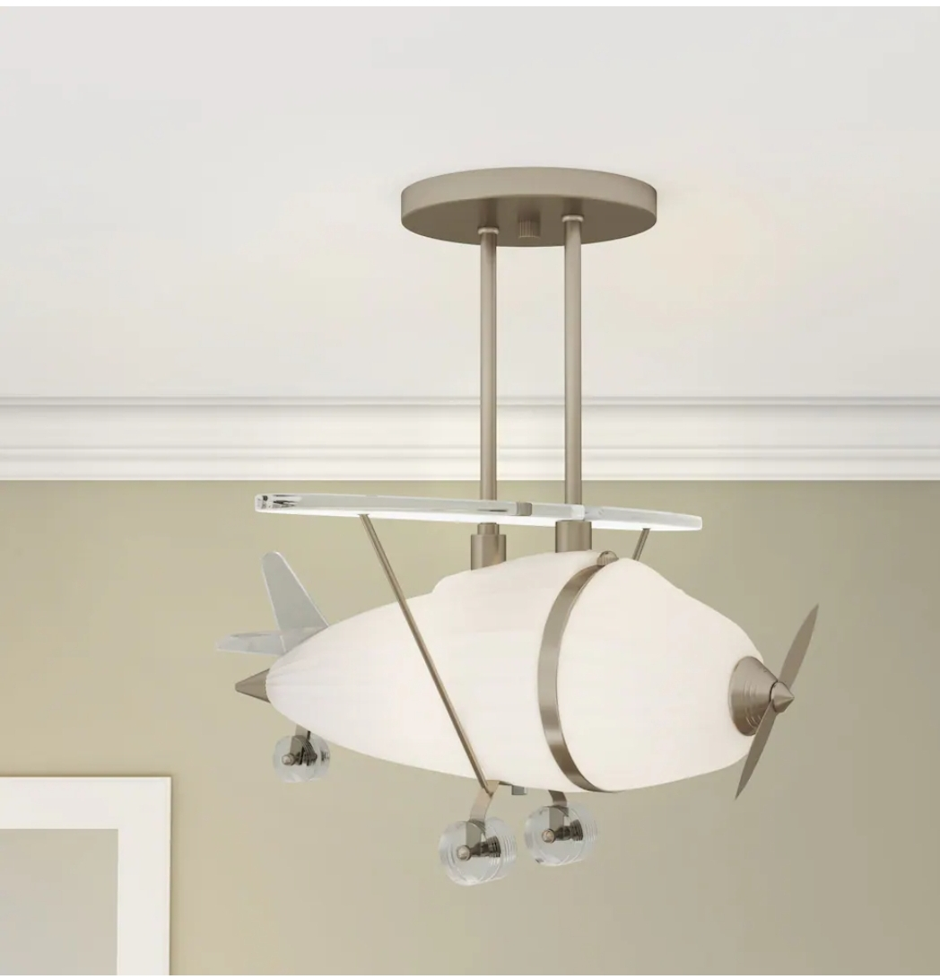 Airplane Pendant Light Fixture