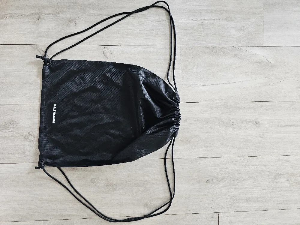 Balenciaga Black Drawstring Bag image indicator(4)