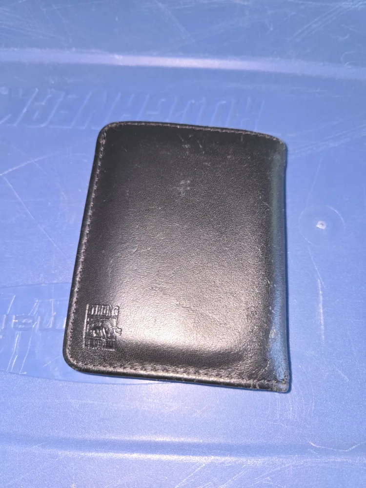 Free Pleather Bifold Wallet - Black #freecycle thumbnail