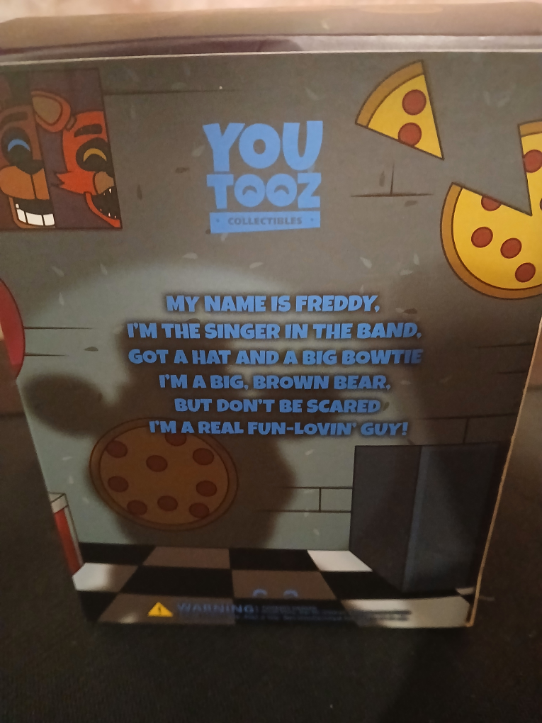 Freddy Vinyl Figure #freecycle - photo 2