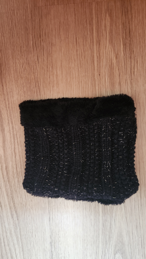 Black Winter Hat, Gloves, Earmuffs and Neck Warmer Set - photo 5