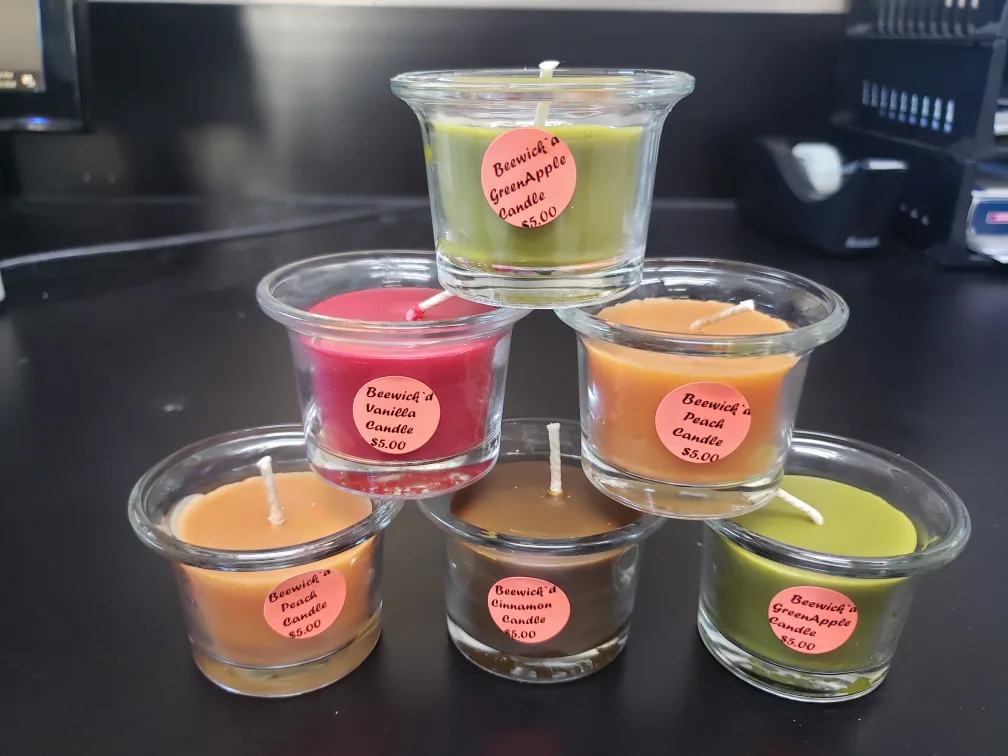 Delightfully Scented Beeswax Candles