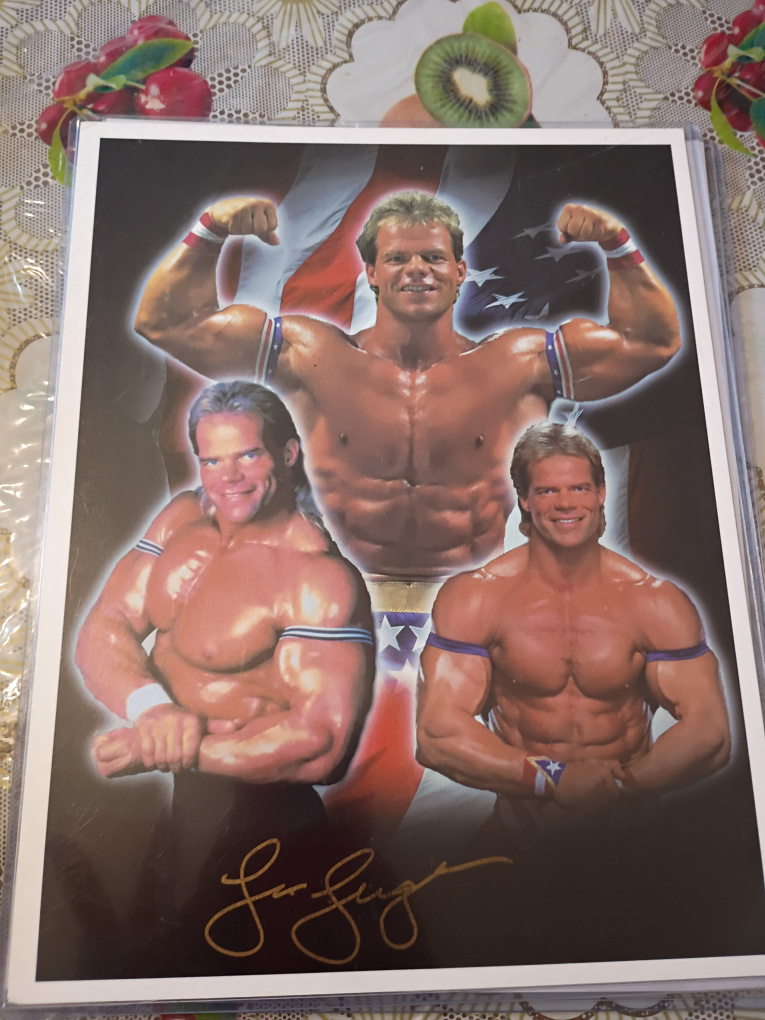 Lex Luger autograph