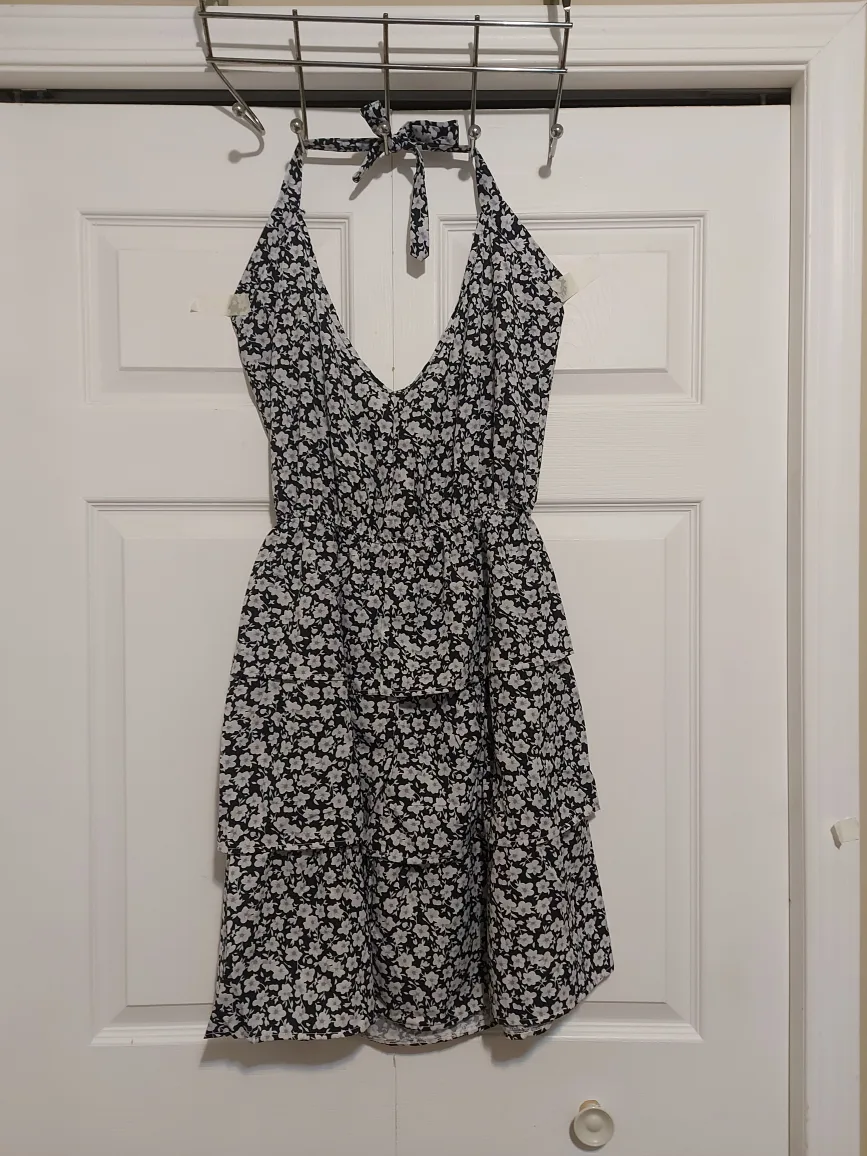 Floral Halter Dress thumbnail