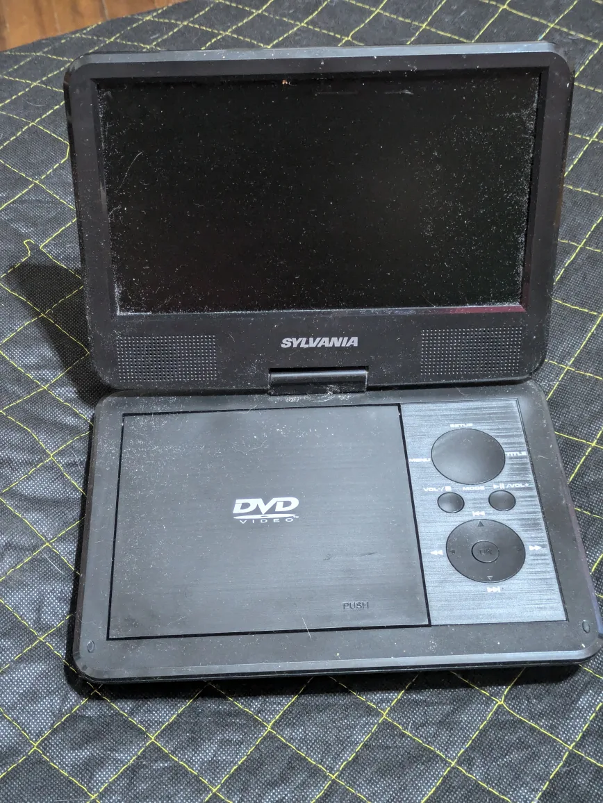 Sylvania Portable DVD Player image indicator(2)