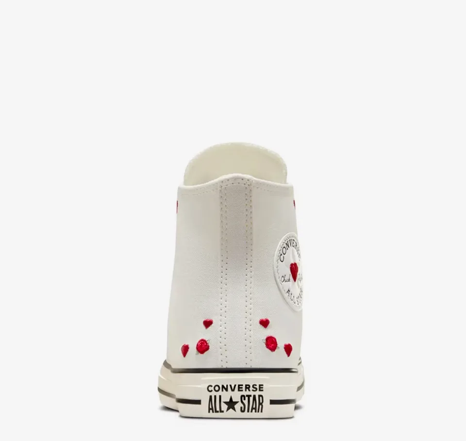 Love me Love me not Brand New High Top Converse image indicator(6)