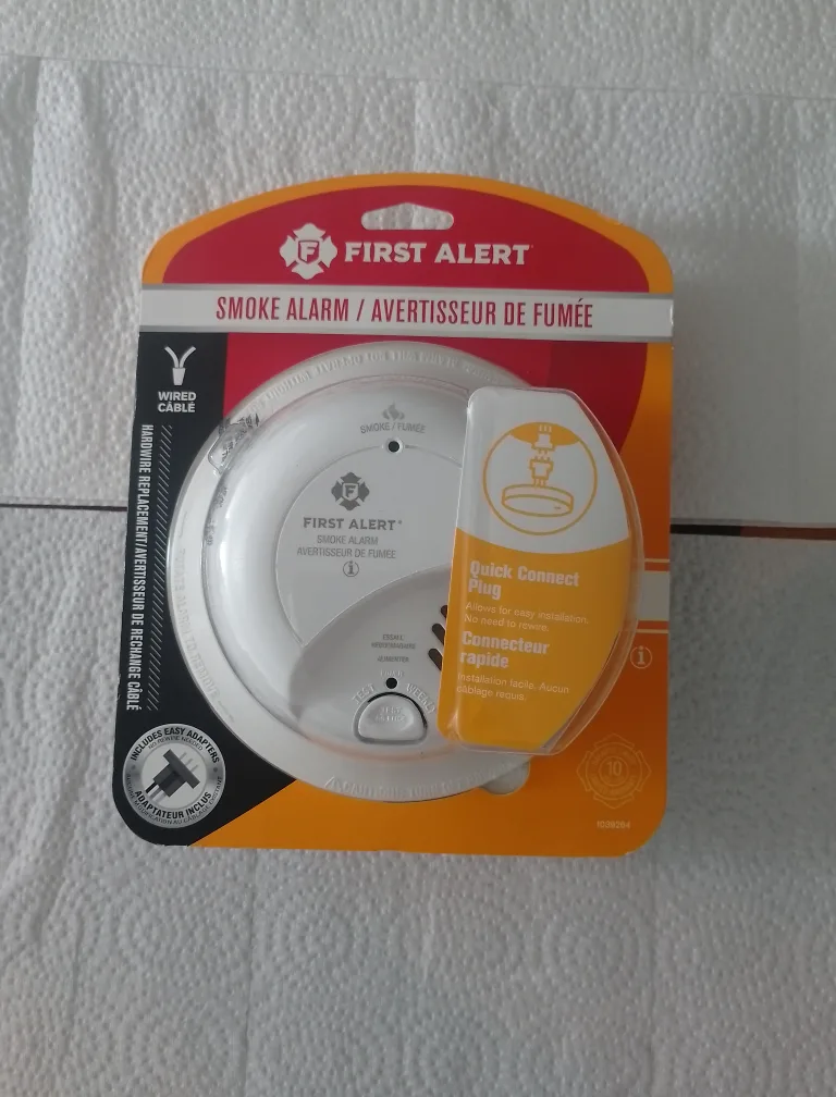 NEW FIRST ALERT smoke alarm thumbnail