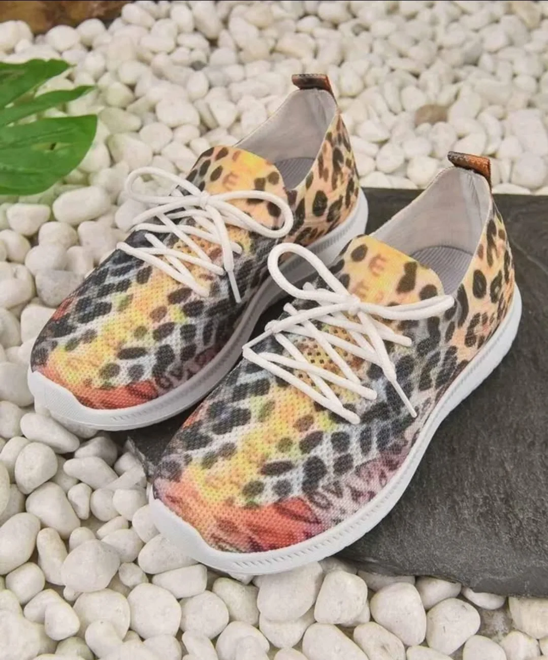 Women's Leopard Print Sneakers (Shein) - sz 9 image indicator(5)