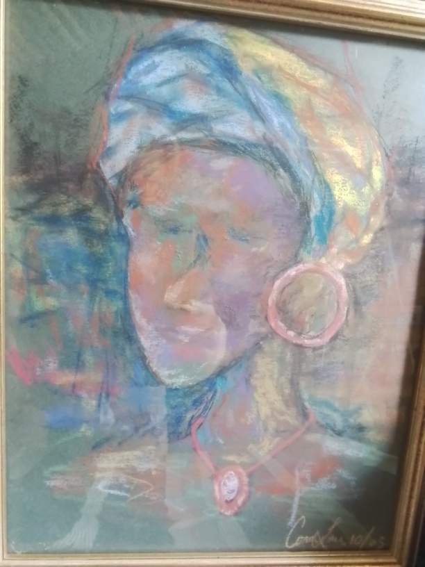 American Charcoal on Board Signed Comolous 10/03 - photo 2