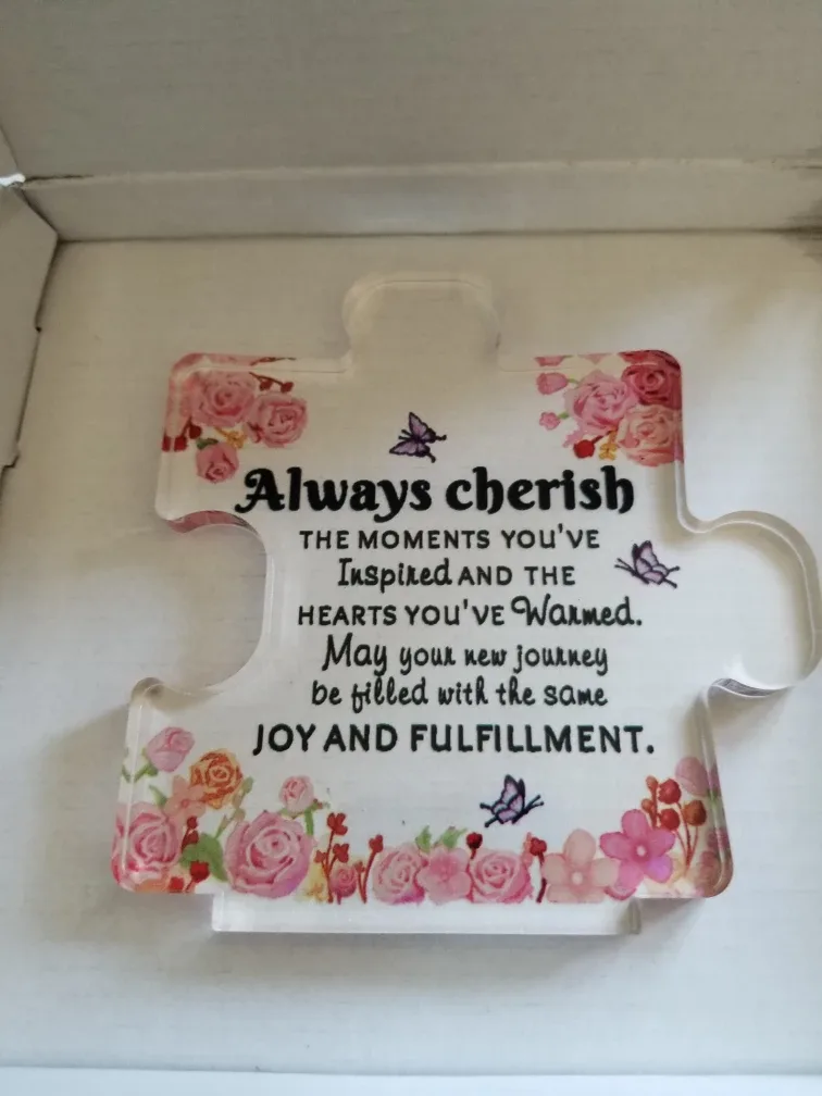 Inspirational Puzzle Piece Decor thumbnail