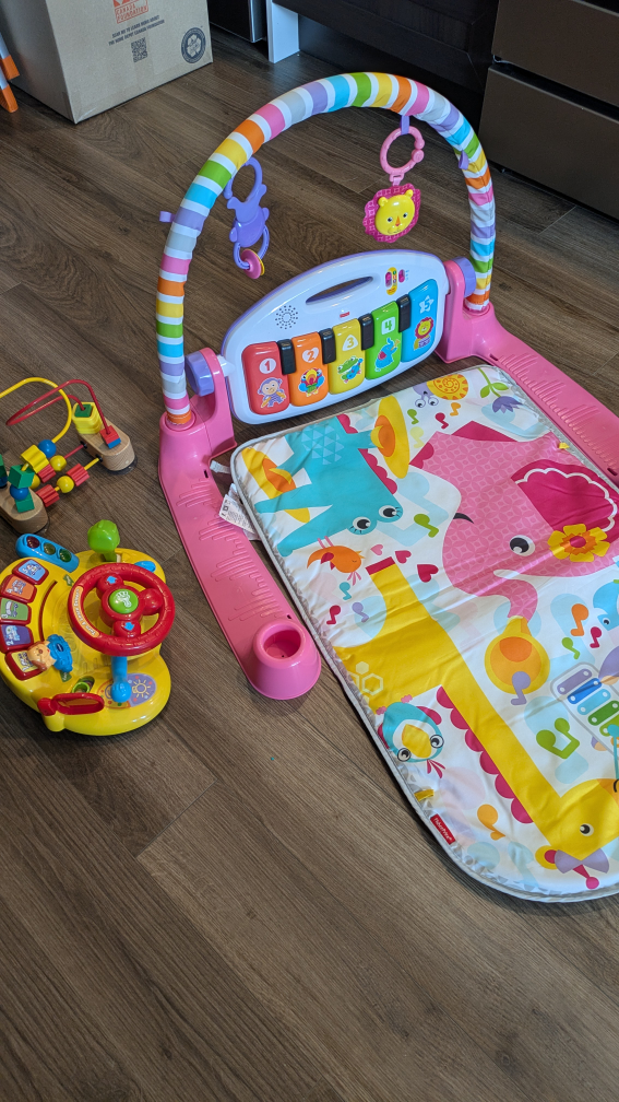 Fisher-Price Deluxe Kick & Play Piano Gym