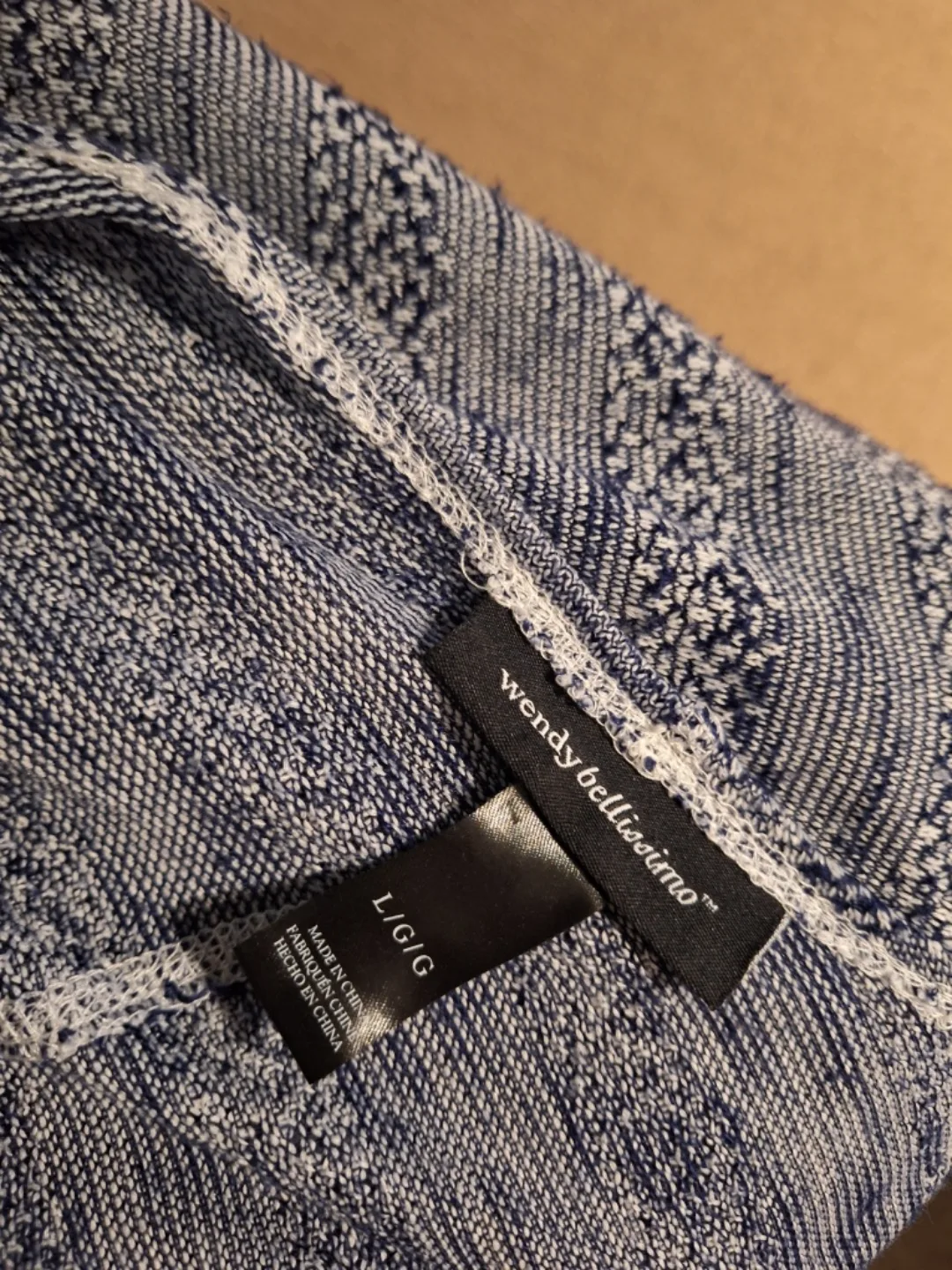 Wendy Bellissimo Long blue Cardigan thumbnail