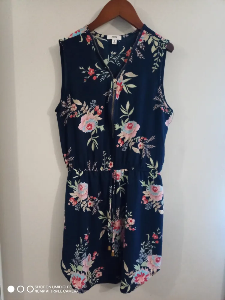 Ardene Floral Print Romper - Size S thumbnail