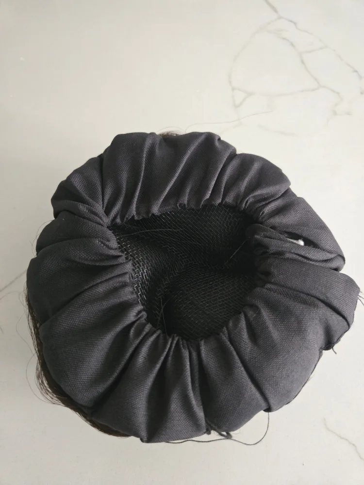 Black Bun Hair Piece image indicator(3)