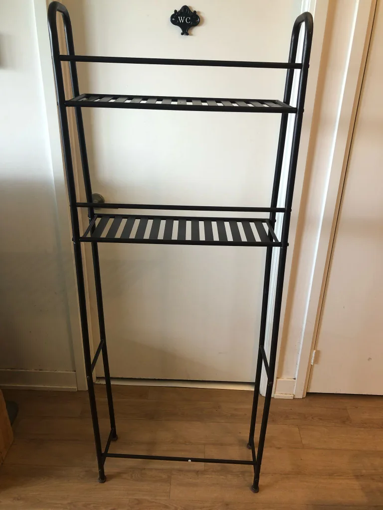 Black Metal Bathroom Shelf thumbnail