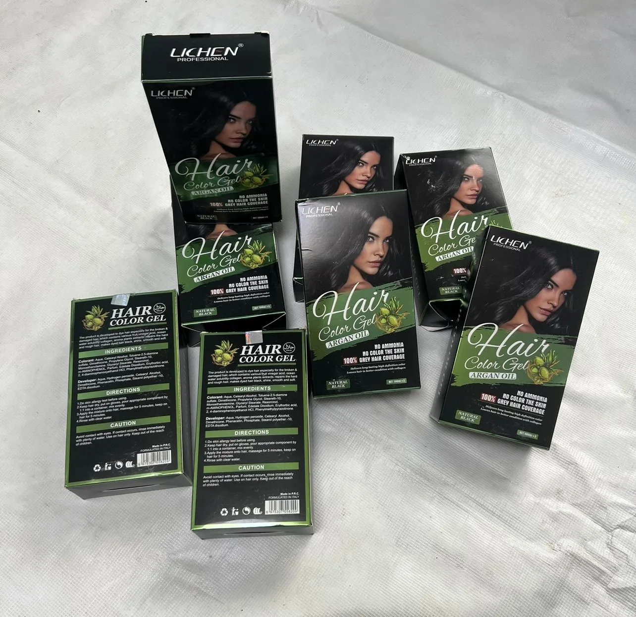LICHEN Hair Color Gel - Various Colours thumbnail