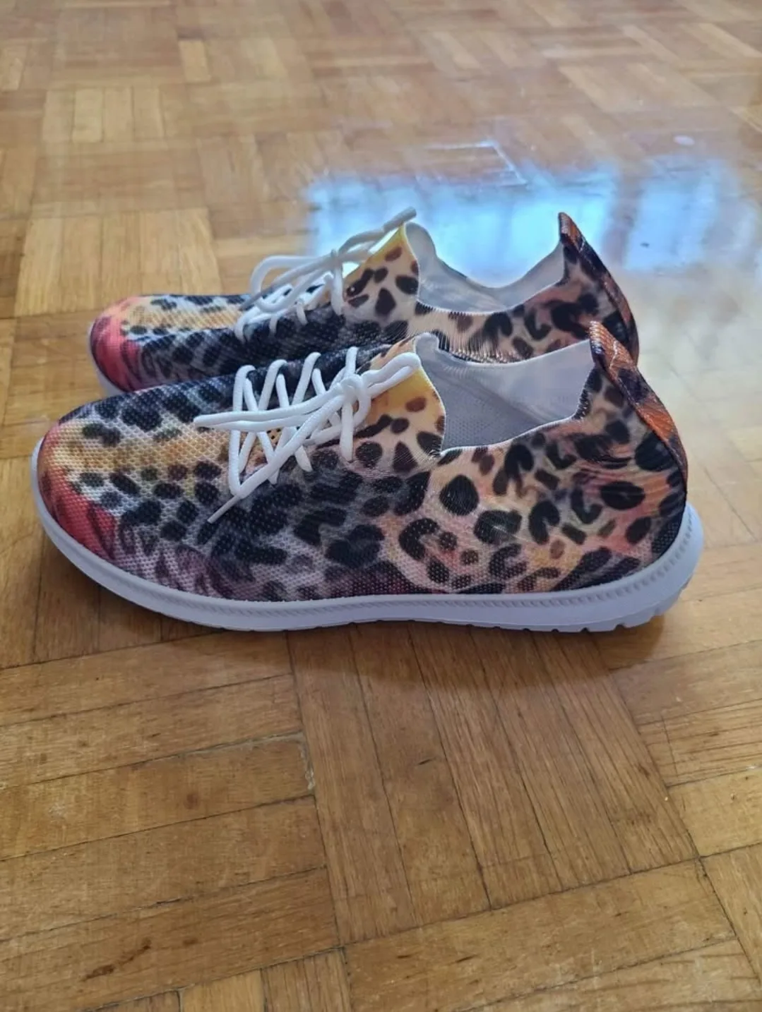 Women's Leopard Print Sneakers (Shein) - sz 9 image indicator(3)