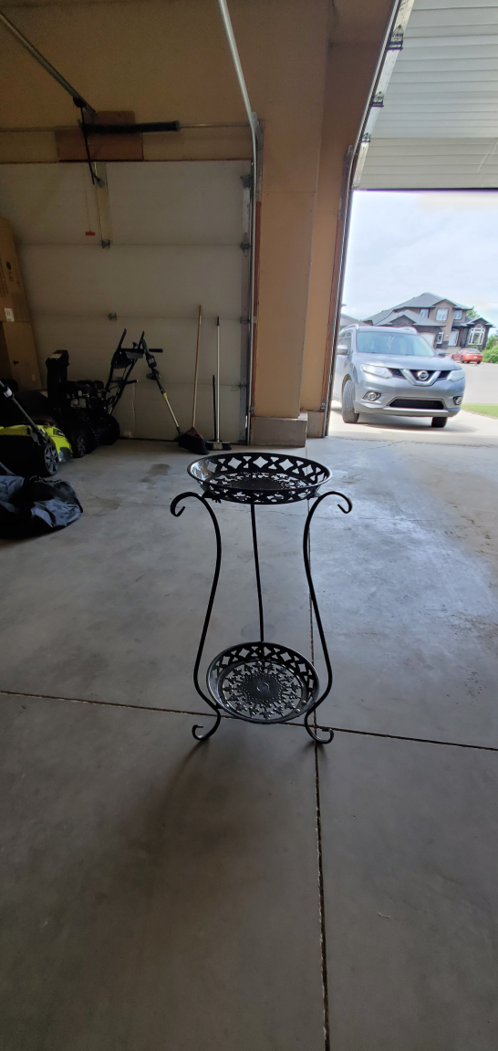Metal Plant Stand - Two Tier - photo 2
