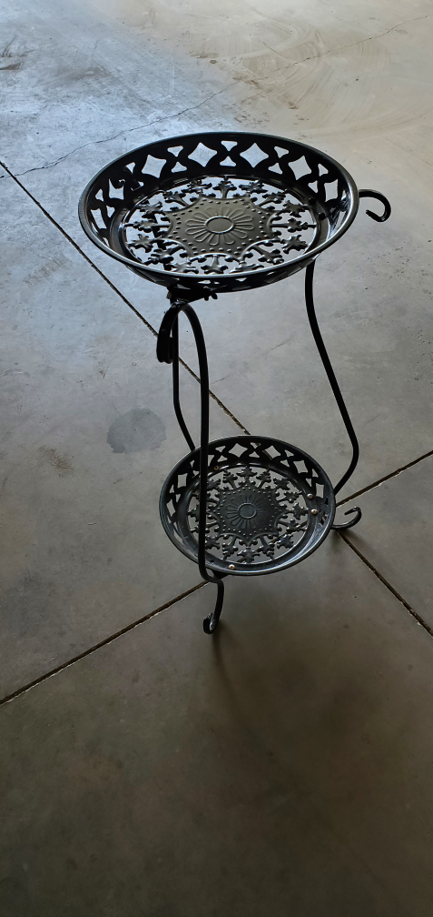 Metal Plant Stand - Two Tier - photo 3