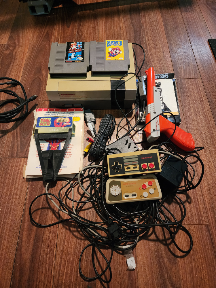 Nintendo NES Console, Games & Accessories Bundle