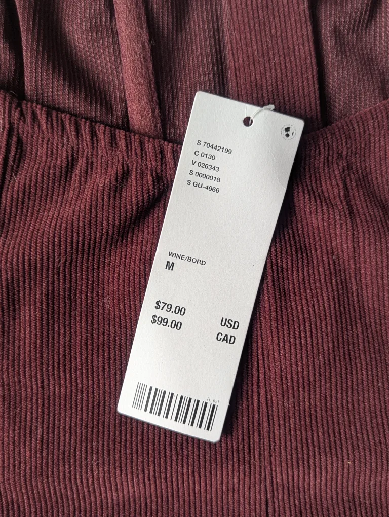 Urban Outfitters Corduroy Dress - brand new with tags! image indicator(2)