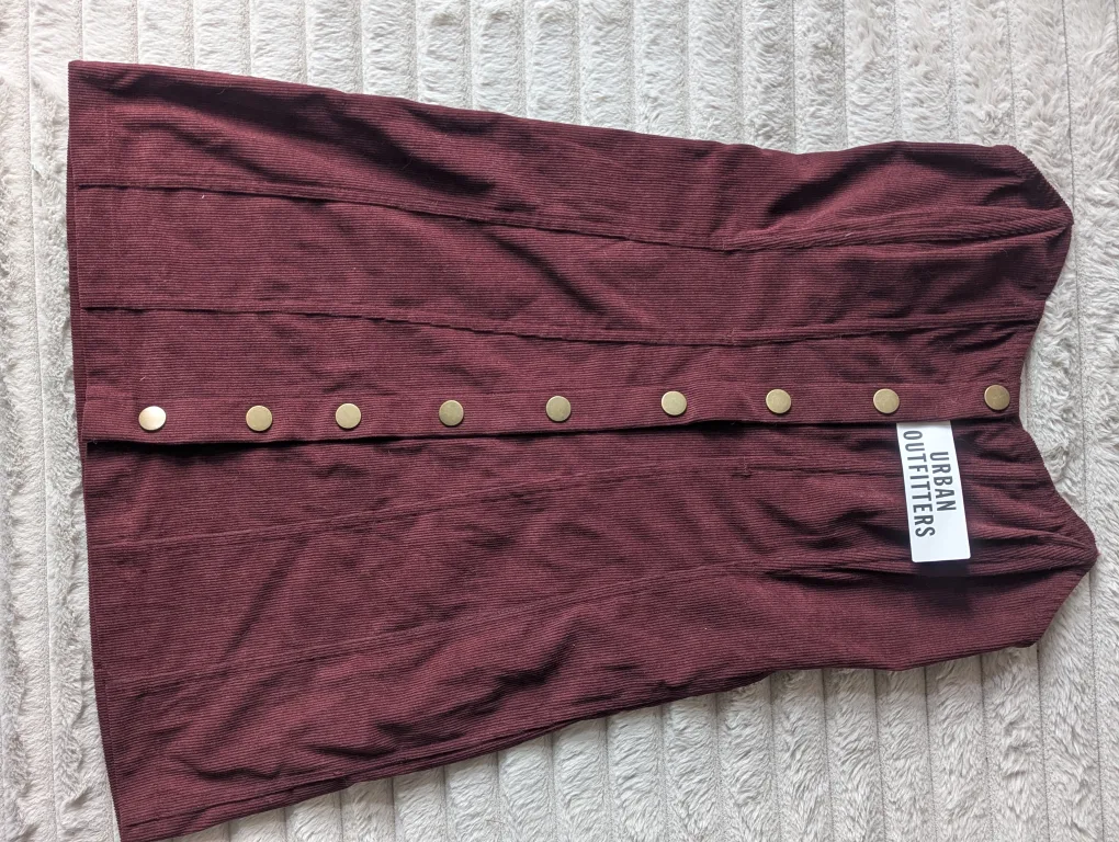 Urban Outfitters Corduroy Dress - brand new with tags! image indicator(6)