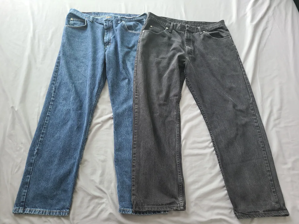 Men's Jeans Buffalo, 2 x Wrangler (38x32), 1 x Sonoma (38x30) image indicator(4)