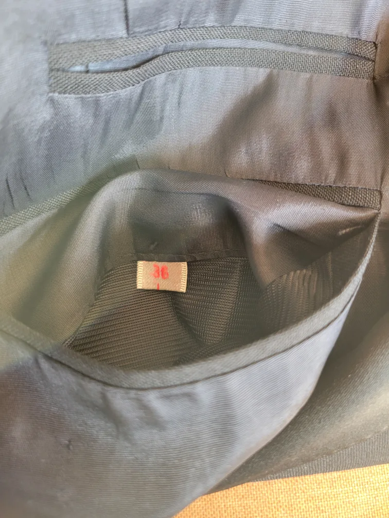 Vintage Cecil Gee 90's Tuxedo Jacket Blazer Mens 36"/38" image indicator(7)