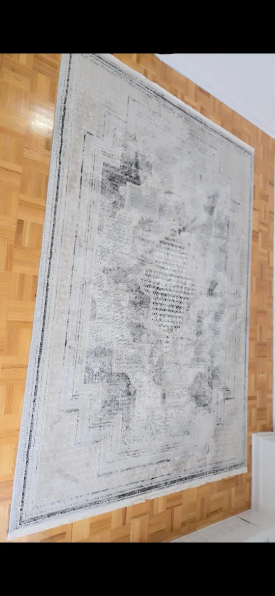 Area Rug - Beige & Gray thumbnail