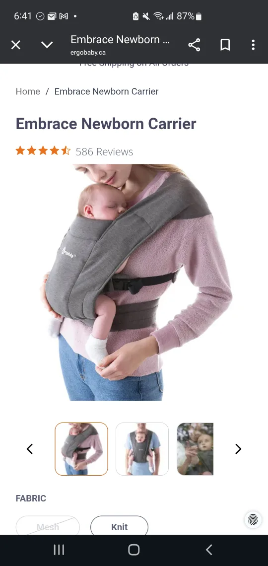 ergobaby embrace baby carrier image indicator(4)