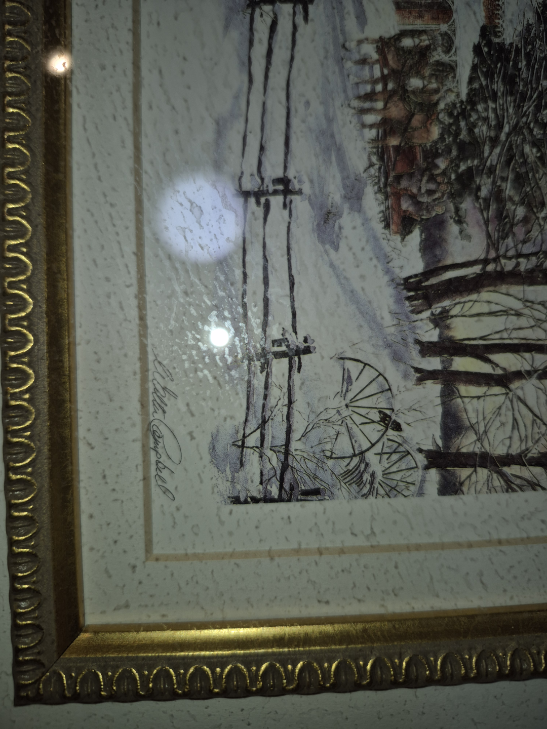 Walter Campbell Framed Print - photo 3