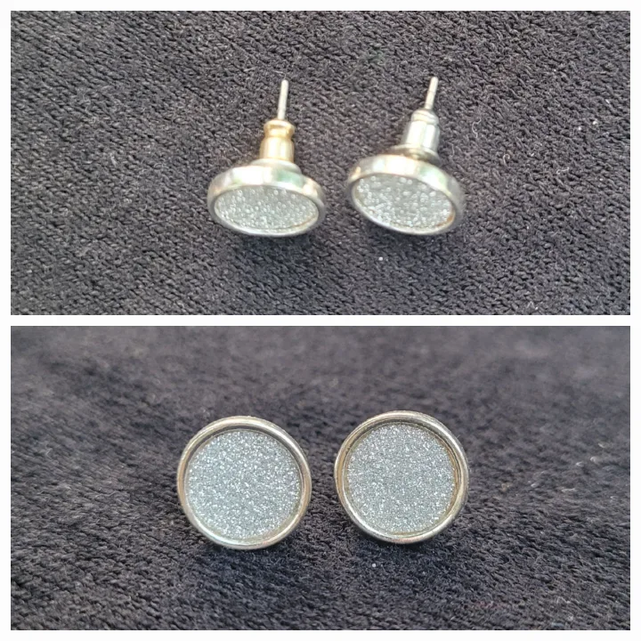 Glitter Stud Earrings thumbnail