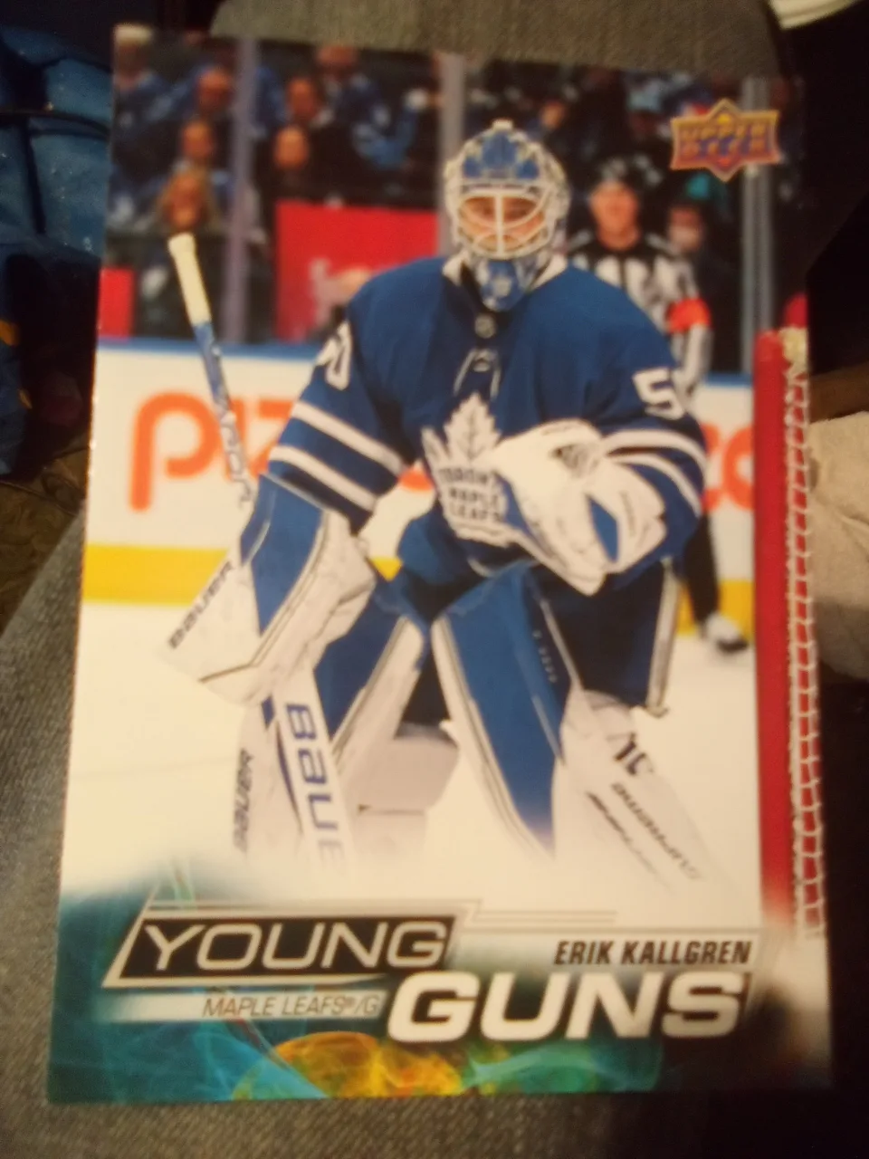 Erik Källgren Young Guns Hockey Card thumbnail