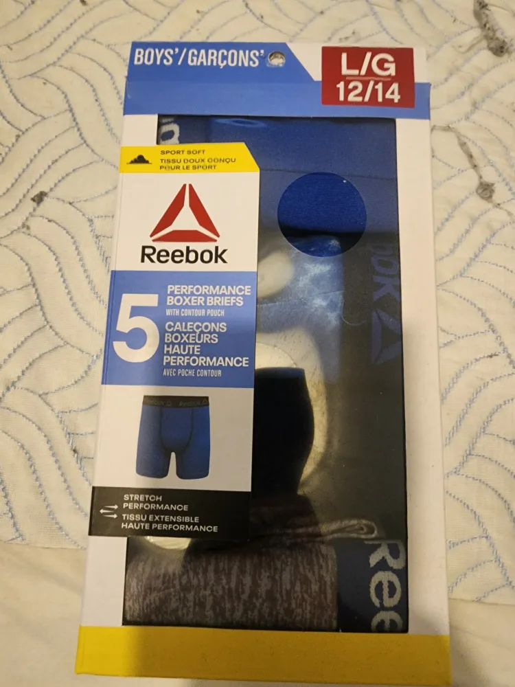 Reebok Boys' Boxer Briefs - Size L/G thumbnail