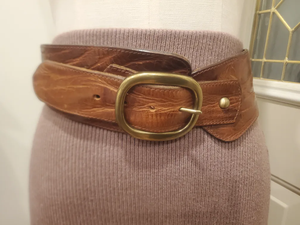Women's leather Brave Belt Size 30 thumbnail