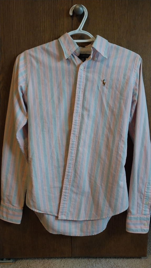 Pink and Blue Ralph Lauren Shirt