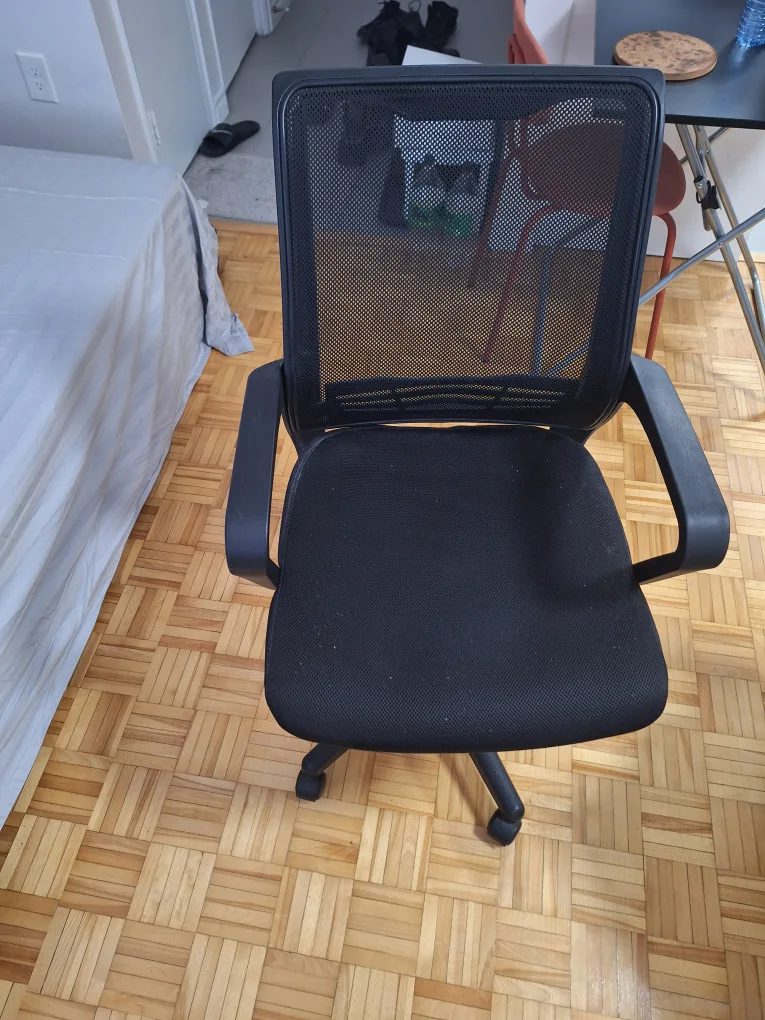 JYSK Black Office Chair thumbnail