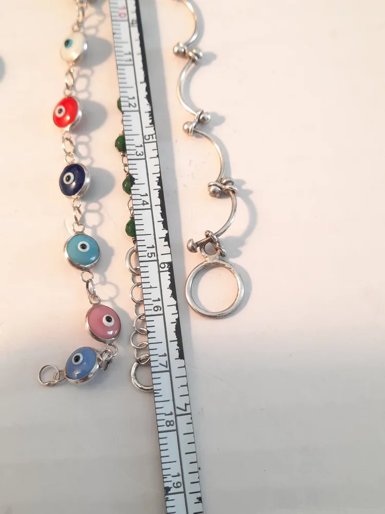 Assorted 925 silverBracelets and Pendant image indicator(4)