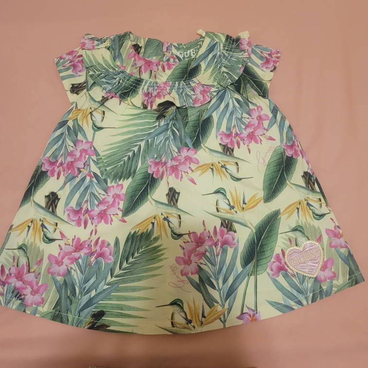 Guess Baby Dress & Bloomer Set - Floral Print - photo 4