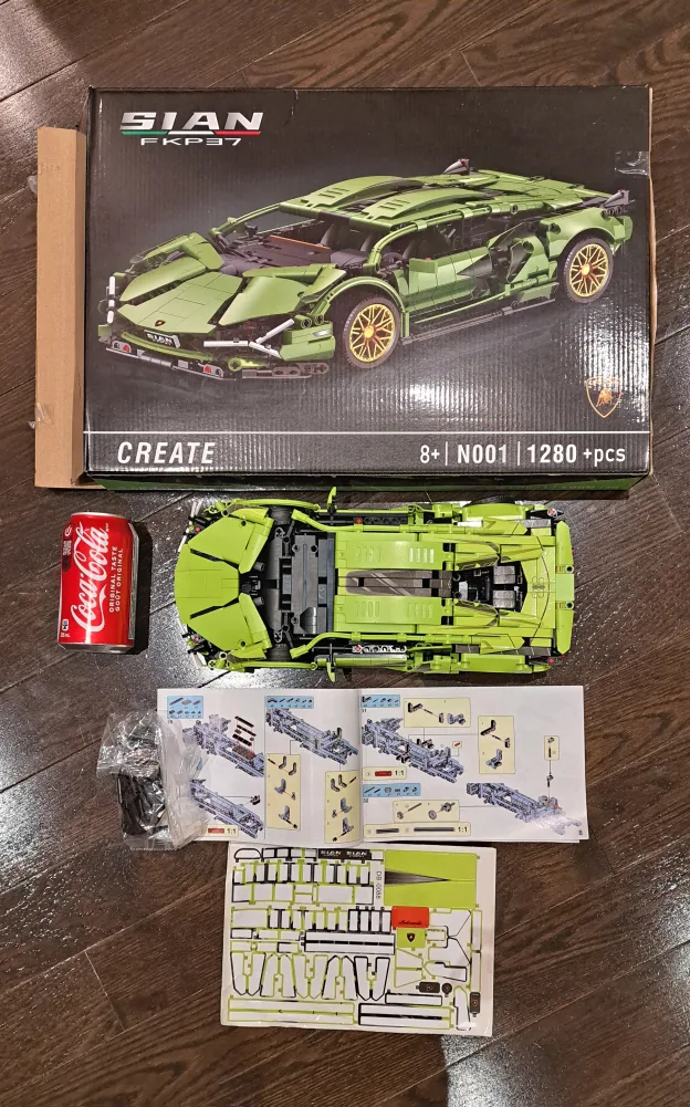 ⭐️🏎 Lamborghini Sian FKP37 (Lego-like) image indicator(9)