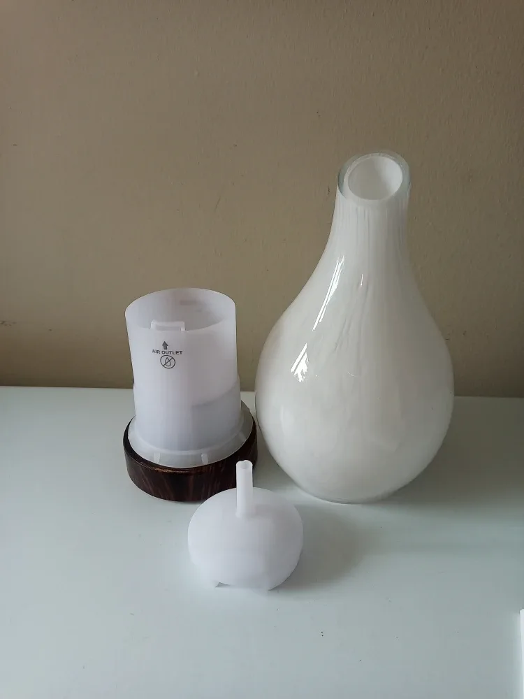 Aroma Aria Ultrasonic Aroma Diffuser 7 colors – HandBlowGlass 💚 image indicator(3)
